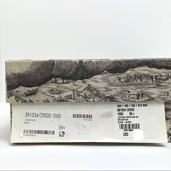 Gucci Black Leather Platform Oxford Shoes 591034 - Picture 16 of 16